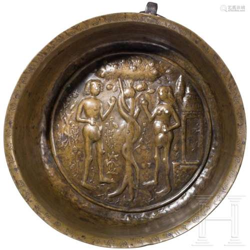 An alms dish, Nuremberg, 1500