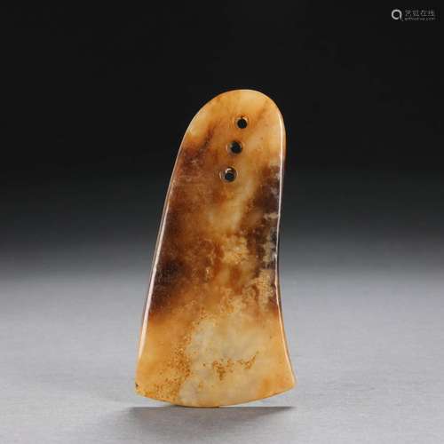 Hetian jade knife in Han Dynasty