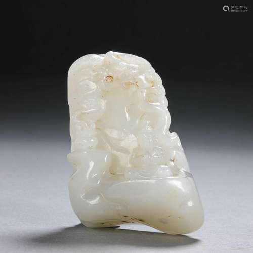 Hetian jade in the Qing Dynasty Mountain ornaments