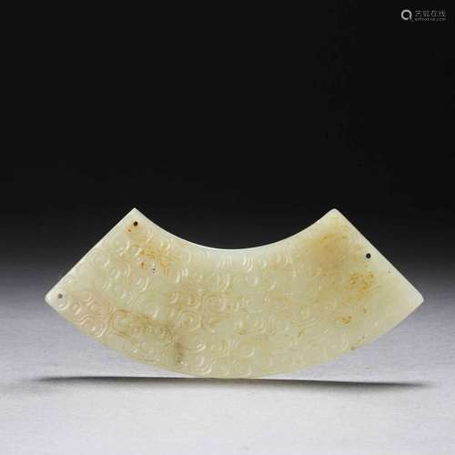 Hetian jade Pei in the Han Dynasty