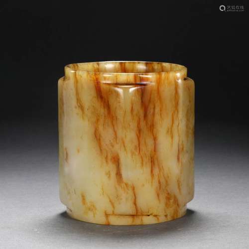 Qing DynastyHetian jade cong