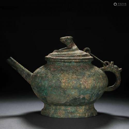 Qing Dynastybronze hand pot