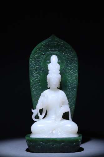 Hetian jade Guanyin ornaments