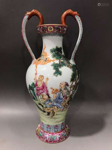 Pastel Character Amphora