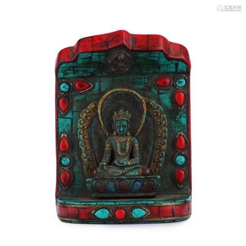 The Tibetan Sakyamuni Buddha card