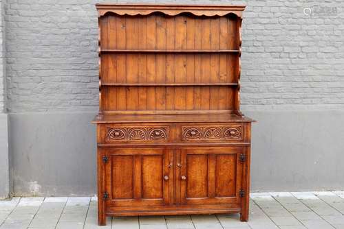 Fin 19ème siècle Commode victorienne en chêne|Fin