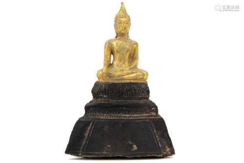 13ème/15ème siècle Sculpture siamoise "Bouddha" en
