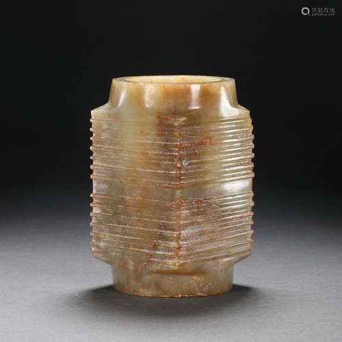 Jade Cong of the Han Dynasty