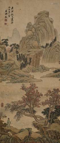 Wang Shimin's landscape painting