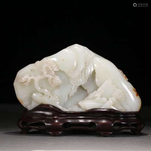 Hetian Jade Matsushita Character Shanzi Ornament