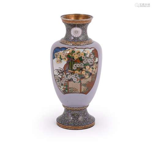 KAWAGUCHI BUNZAEMON: A Japanese Cloisonné Enamel Presentatio...