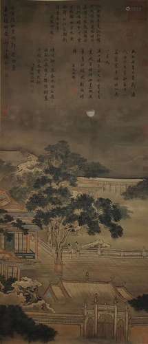 Figures painted by Yuan Jiangjie