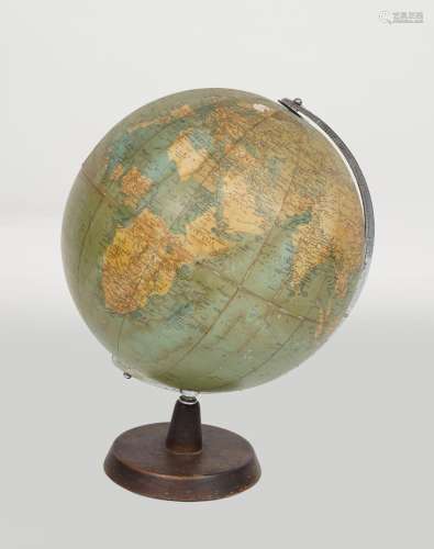 TERRESTRIAL GLOBE ON STAND