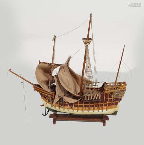 MODEL OF A 17TH-CENTURY BRIG