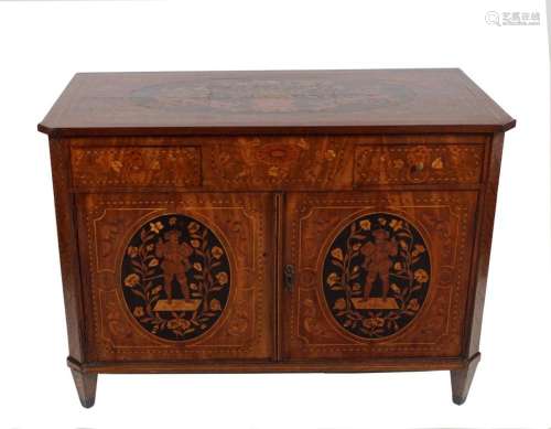 18TH-CENTURY DUTCH MARQUETRY COMMODE