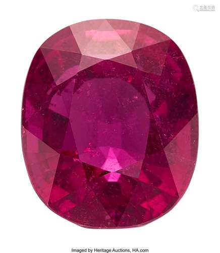 34.49 ct Rubellite Tourmaline Shape: Cushion Measurements: 2...