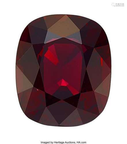 12.57 ct Red Spinel Shape: Cushion Measurements: 15.50 x 12....