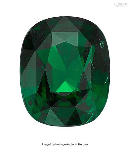 8.98 ct Tsavorite Garnet Shape: Cushion Measurements: 13.26 ...