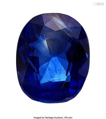 6.84 ct Burma Sapphire Shape: Oval Measurement: 11.79 x 9.52...