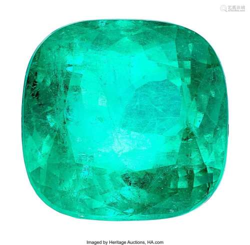 42.66 ct Colombian Emerald Shape: Cushion Measurements: 20.8...