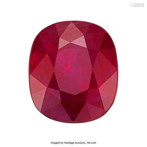 7.13 ct Burma Ruby Shape: Cushion Color: Red Measurements: 1...