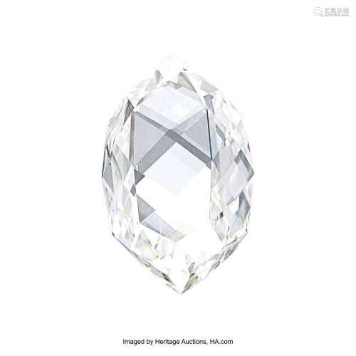 2.03 ct Diamond Shape: Briolette Measurement: 5.50 x 4.95 x ...