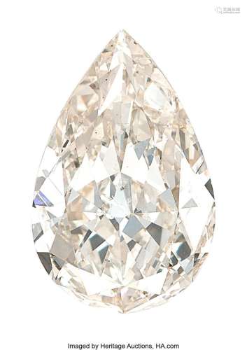 12.07 ct Diamond Shape: Pear modified brilliant Measurements...