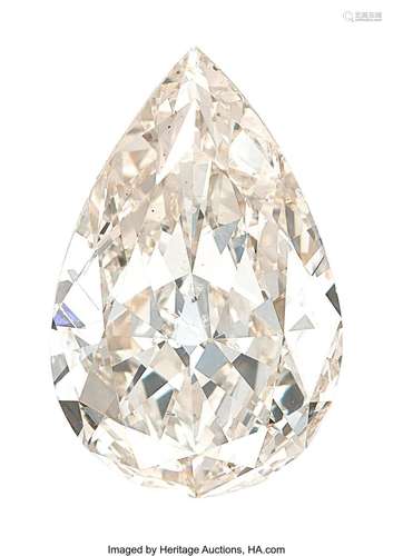 12.07 ct Diamond Shape: Pear modified brilliant Measurements...