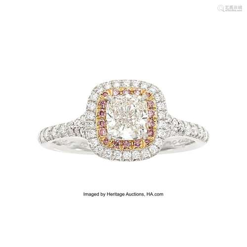 Tiffany & Co. Diamond, Colored Diamond, Platinum, Rose G...