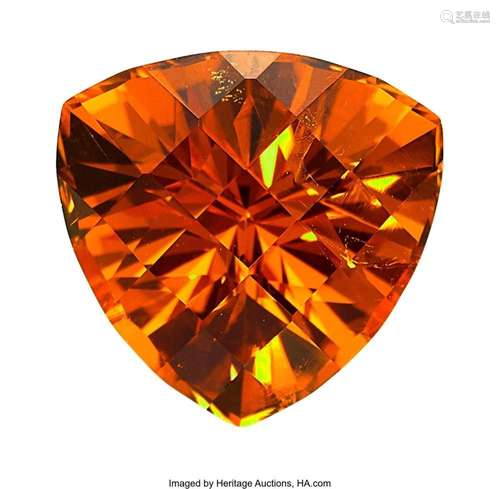 9.84 ct Spessartine Garnet Shape: Triangular Measurements: 1...