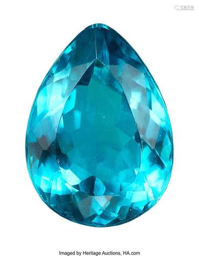 1.52 ct Paraiba Tourmaline Shape: Pear Measurements: 8.92 x ...