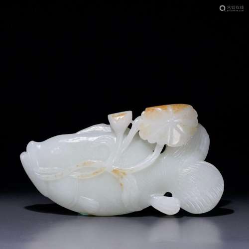 Hetian jade rich and rich ornaments