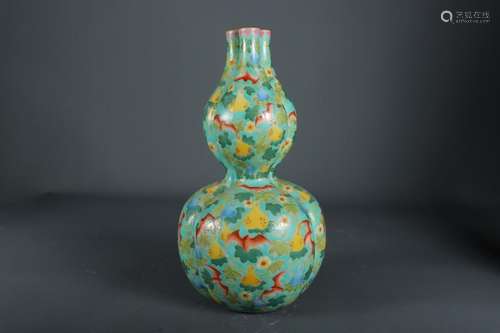 Pastel three-hole gourd bottle