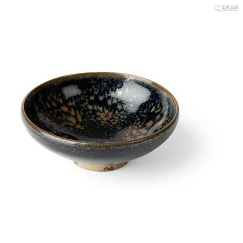 JIZHOU RUSSET-SPLASHED BLACK-GLAZED TEABOWL SOUTHERN SONG DY...