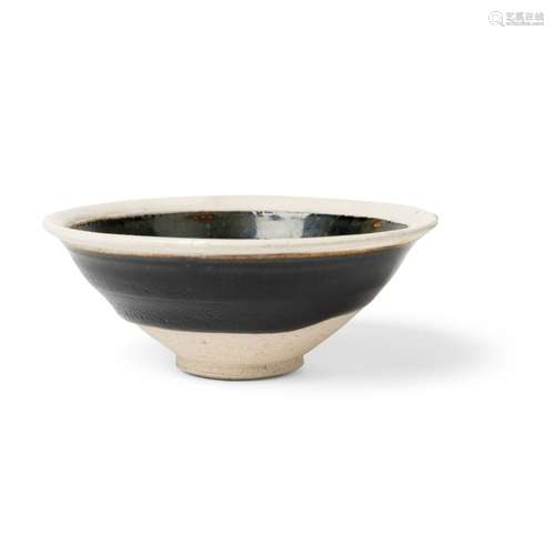 WHITE-RIMMED BLACK-GLAZED TEA BOWL SONG DYNASTY