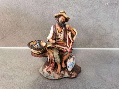 COT FIGURE : SITTING FISHERMAN