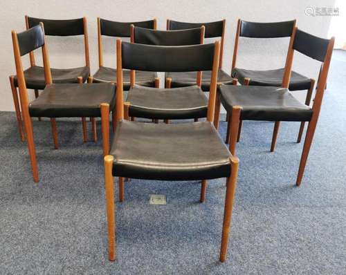 8 LÜBKE CHAIRS