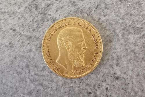 GOLD COIN 20 MARK