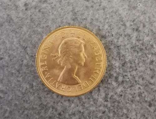 GOLD COIN SOVEREIGN 1 POUND