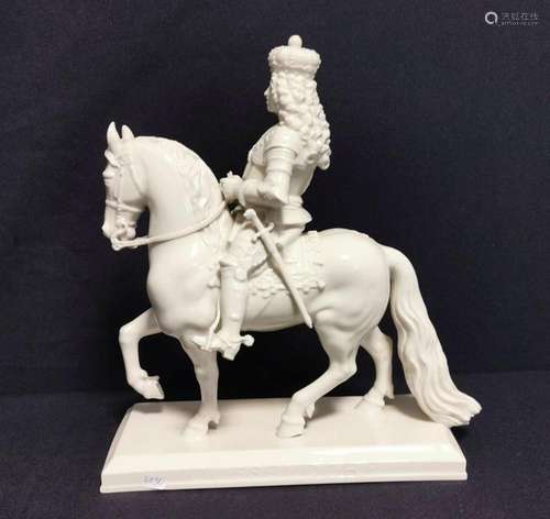 NYMPHENBURG RIDING FIGURE