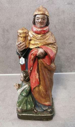 SCULPTURE: "HOLY COSMAS OR DAMIAN"