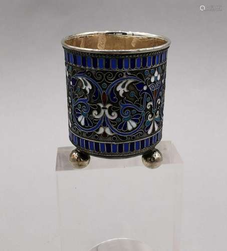 RUSSIAN CLOISONNE CUP