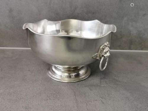 SILVER PLATED CHAMPAGNE COOLER