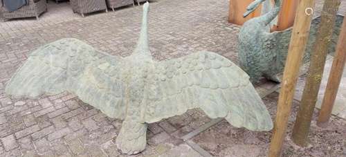 GARDEN SCULPTURES "SWANS