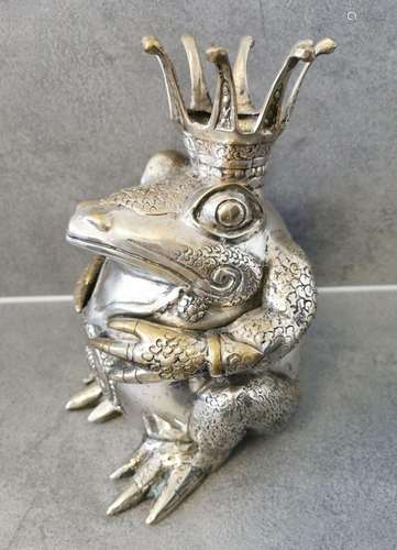 SCULPTURE "FROG PRINCE"