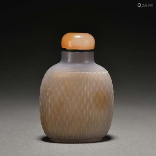 A jade snuff bottle