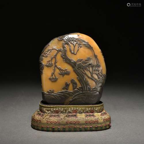 A Tianhuang 'figure and mountain' seal