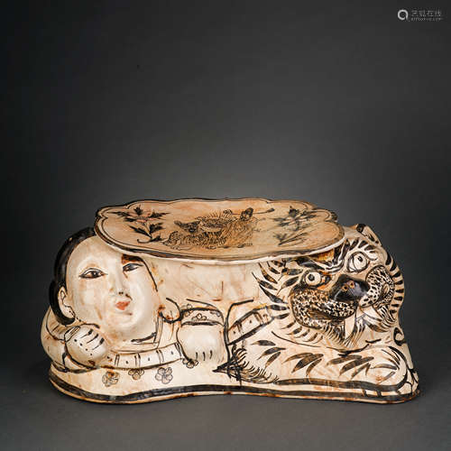 Cizhou Kiln Pillow Before Ming Dynasty