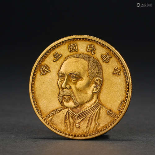 Gold coins of the Republic of China