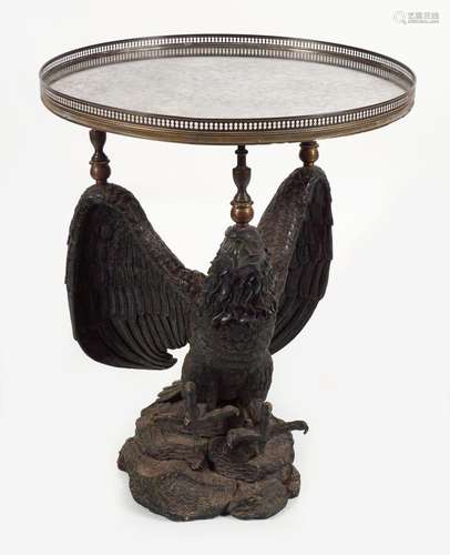 EMPIRE STYLE EAGLE CENTRE TABLE